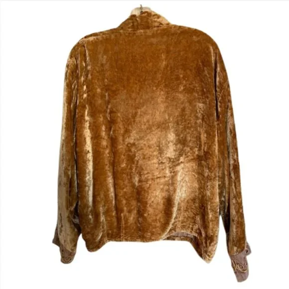 Bohemian Chic Velvet Jacket Tienda Ho